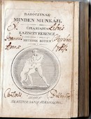 Online antikvárium: Báróczynak minden munkáji...  Kasszándra,hetedik kötet.