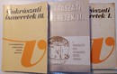 Online antikvárium: Cukrászati ismeretek I. - III.