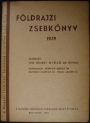 Online antikvárium: Földrajzi zsebkönyv 1939