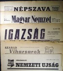 1956-os újságok gyűjteménye.