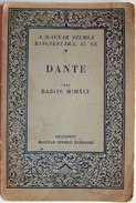 Online antikvárium: Magyar Szemle: Dante -