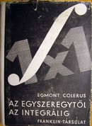 Online antikvárium: Az egyszeregytől az integrálig

