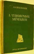 Online antikvárium: A versmondás művészete és a színpadi beszéd